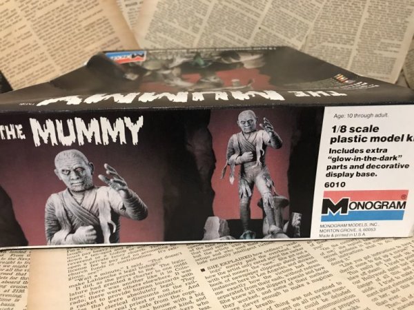 画像3: The Mummy/Plastic Model Kit(80s/Monogram/MIB) MT-269 (3)