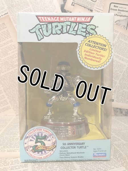 画像1: TMNT/5th Anniversary Collector Turtle(MIB) (1)