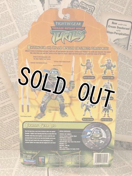 画像3: TMNT/Action Figure(2003/Fightin' Gear Leo./MOC) (3)