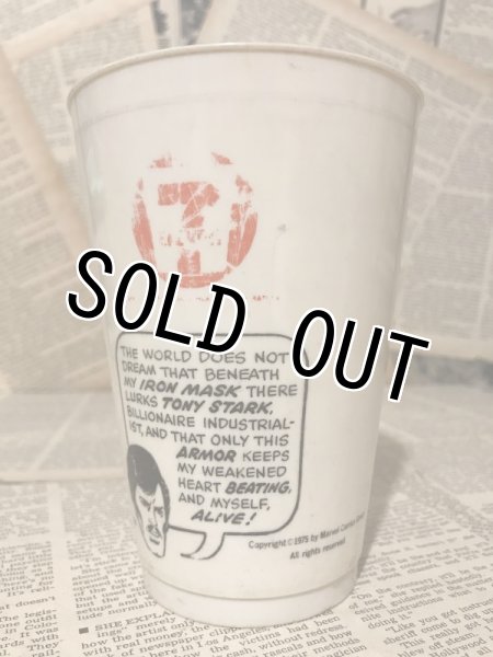 画像2: Marvel 7-11 Slurpee Cup(1975/Iron Man) (2)