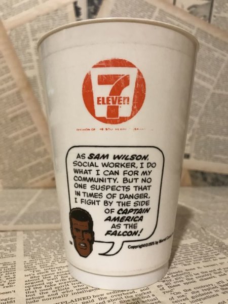画像2: Marvel 7-11 Slurpee Cup(1975/The Falcon) MA-035 (2)
