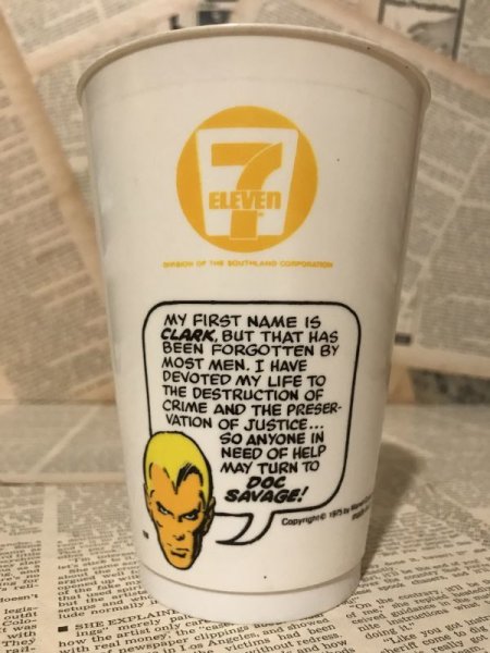 画像2: Marvel 7-11 Slurpee Cup(1975/Doc Savage) MA-036 (2)