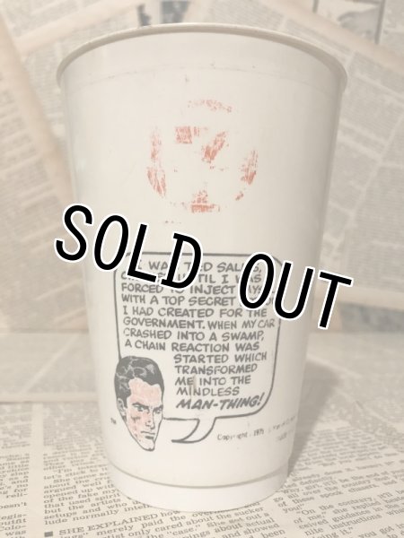 画像2: Marvel 7-11 Slurpee Cup(1975/The Man-Thing) MA-038 (2)