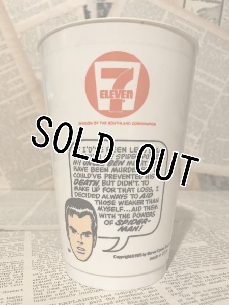 画像2: Marvel 7-11 Slurpee Cup(1975/Spider-Man) MA-045 (2)