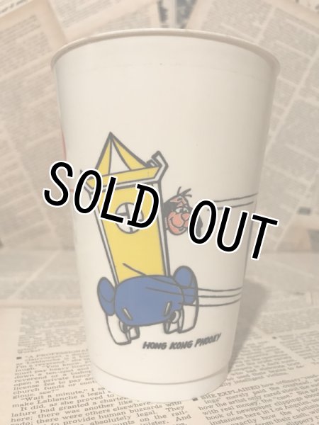 画像2: Hanna-Barbera 7-11 Slurpee Cup(1976/Sgt. Flint) (2)