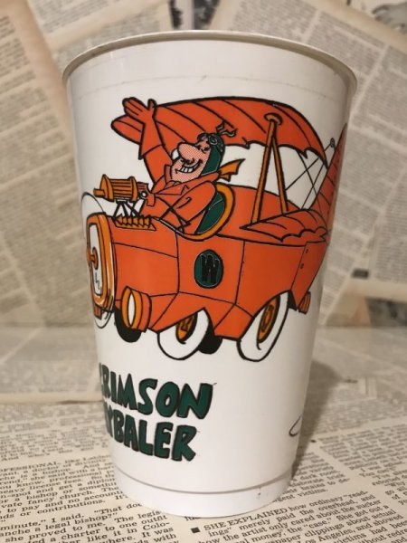 画像1: Hanna-Barbera 7-11 Slurpee Cup(1976/The Crimson Haybaler) HB-051 (1)