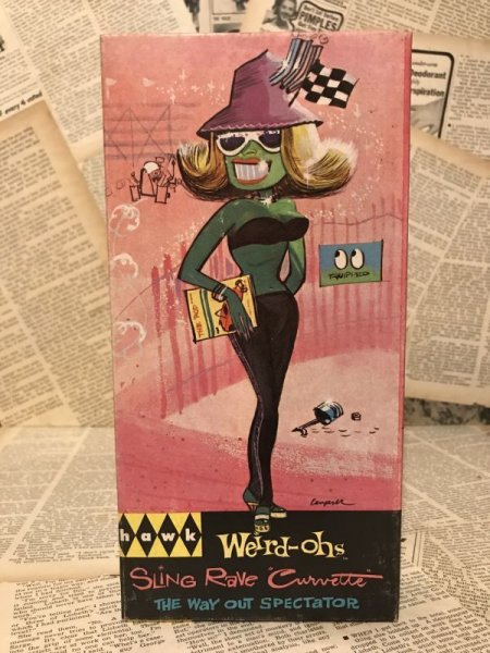 画像1: Weird-ohs/Model Kit(Sling Rave Curvette/1964) RF-038 (1)