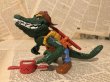 画像1: TMNT/Action Figure(Leatherhead/Loose) (1)