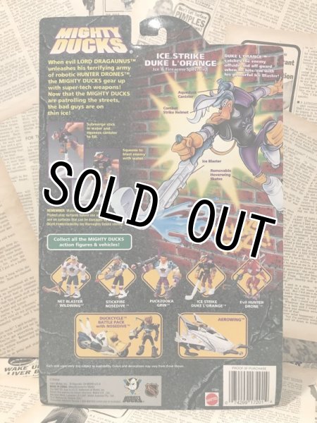 画像3: Mighty Ducks/Action Figure(Ice Strike Duke L'Orange/MOC) (3)
