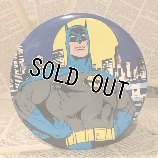 画像1: Batman/Large Pinback Button(80s/15cm/C) (1)