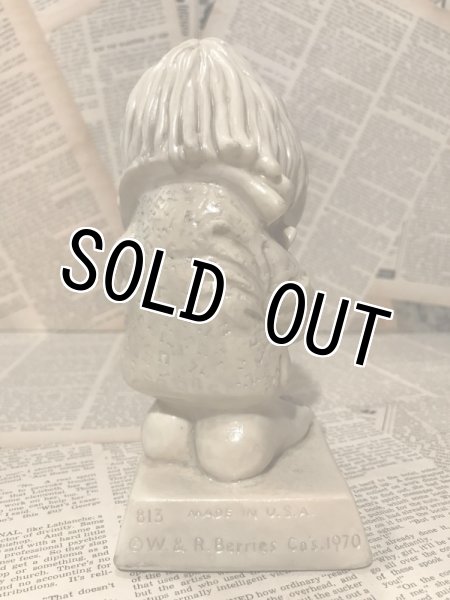 画像3: Vintage Figurine Message Statue(70s/003) (3)