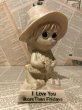 画像1: Vintage Figurine Message Statue(70s/005) (1)