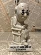 画像1: Vintage Figurine Message Statue(70s/006) (1)