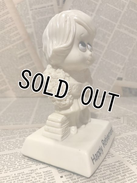 画像2: Vintage Figurine Message Statue(70s/009) (2)