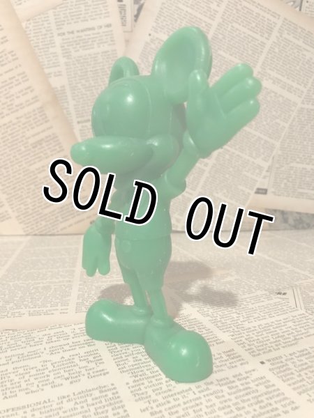 画像2: Mickey Mouse/Plastic Figure(MARX/Green) (2)