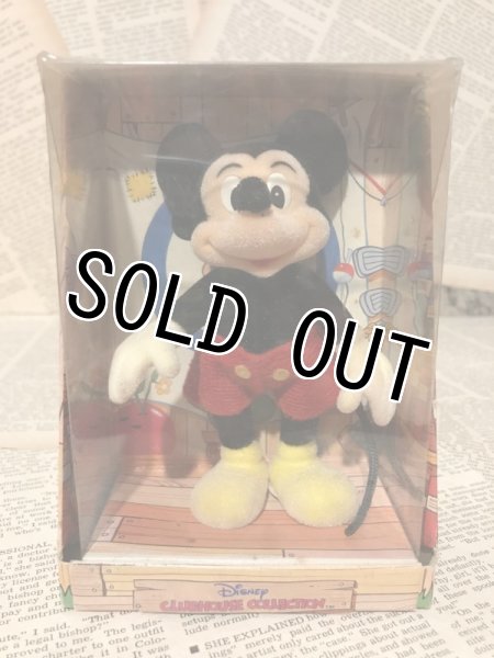 画像1: Mickey Mouse/Poseable Figure(80s/with box) (1)