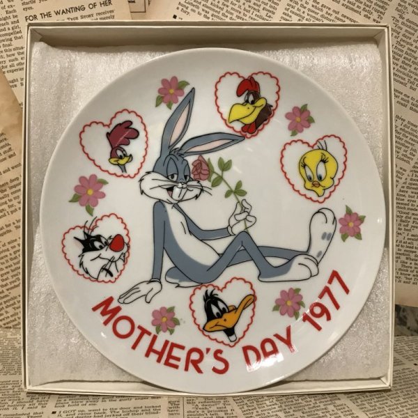 画像1: Looney Tunes/Ceramic Plate(1977) (1)