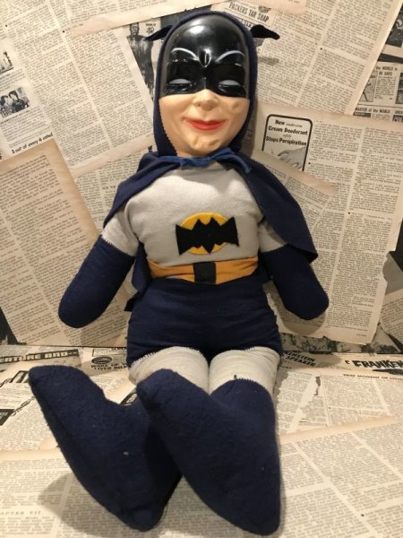 画像1: BATMAN/Rubber Face Plush(60s) DC-064 (1)