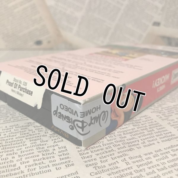 画像3: VHS Tape(Here's Mickey!) (3)