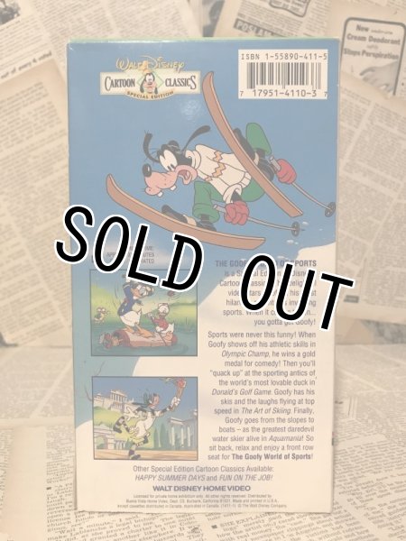 画像2: VHS Tape(The Goofy World of Sports) (2)