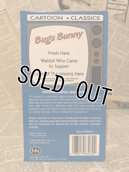 画像2: VHS Tape(Bugs Bunny/Fresh Hare etc.) (2)