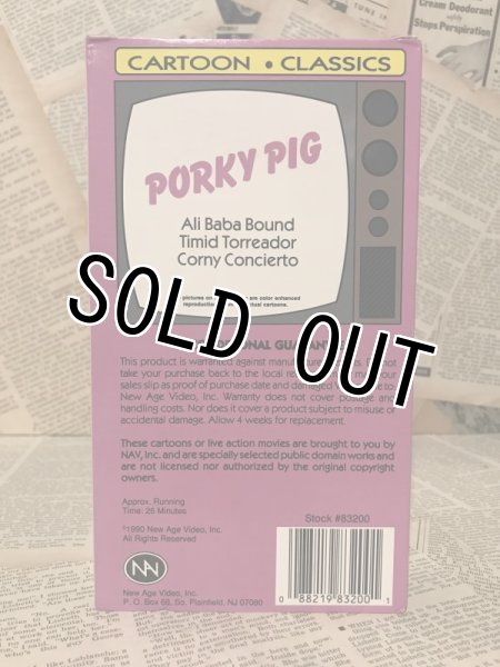 画像2: VHS Tape(Porky Pig/Ali Baba Bound etc.) (2)