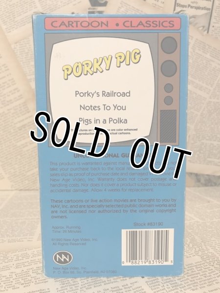 画像2: VHS Tape(Porky Pig/Porky's Railroad etc.) (2)