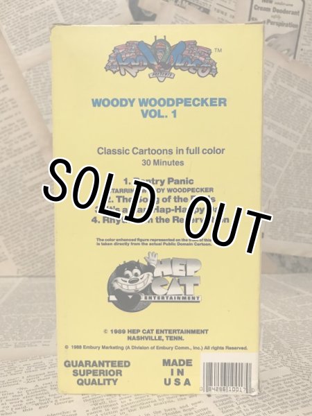 画像2: VHS Tape(Woody Woodpecker/Pantry Panic etc.) (2)