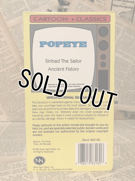 画像2: VHS Tape(Popeye/Sinbad The Sailor etc.) (2)