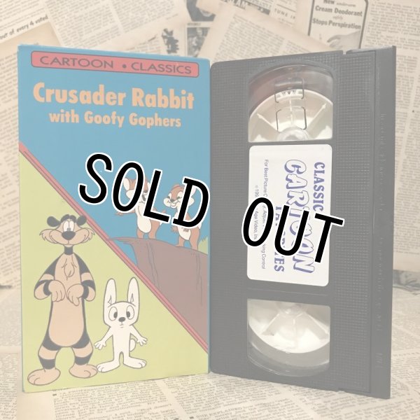 画像3: VHS Tape(Crusader Rabbit with Goopy Gophers) (3)