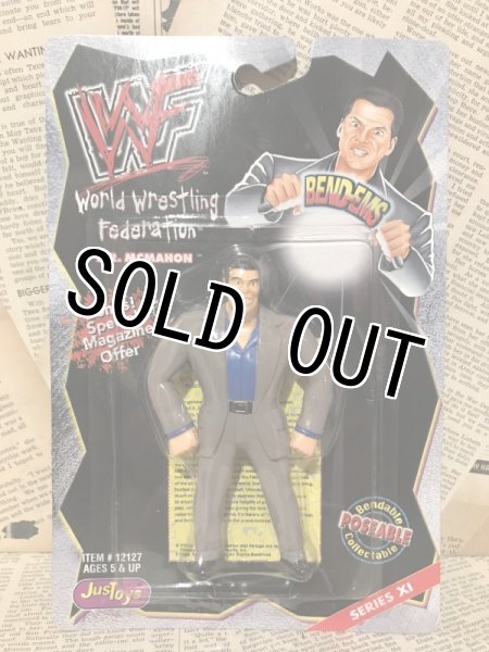 画像1: WWF/Bendable Figure(MR. MCMAHON/MOC) (1)