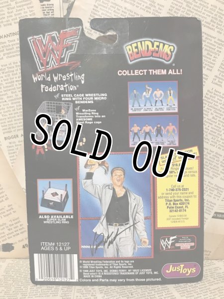 画像3: WWF/Bendable Figure(MR. MCMAHON/MOC) (3)