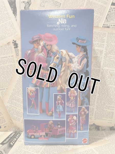 画像3: Barbie/Doll(Western Fun Nia/MIB) (3)