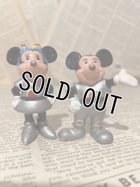 画像1: Mickey & Minnie/PVC Figure set(Captain EO) (1)