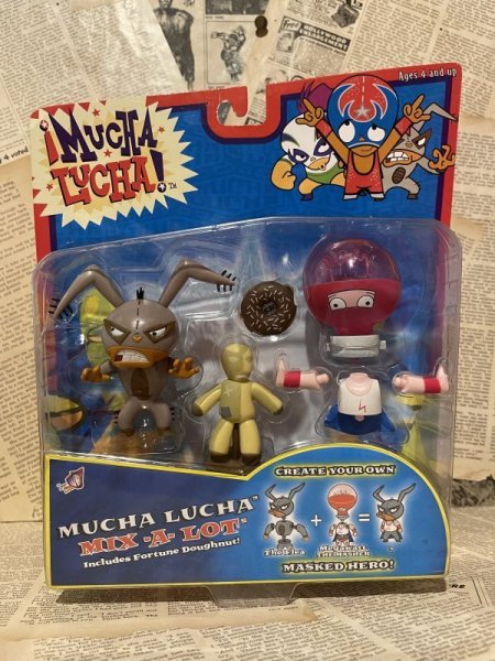 画像1: Mucha Lucha/Action Figure(The Flea&Megawatt The Masher/MOC) CT-024 (1)