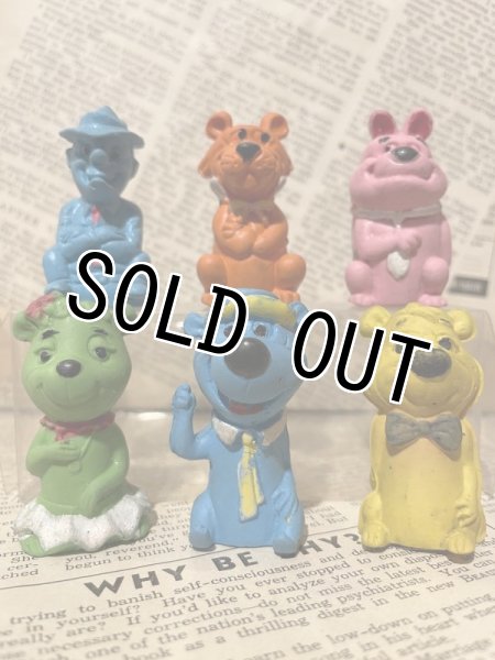 画像1: Yogi Bear/Rubber Figure set(70s/Diener) (1)