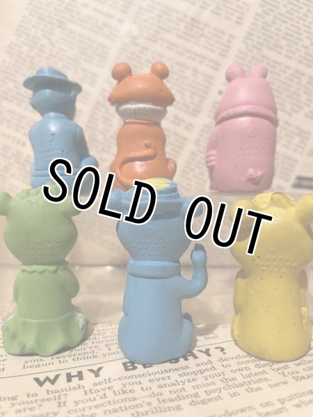 画像4: Yogi Bear/Rubber Figure set(70s/Diener) (4)