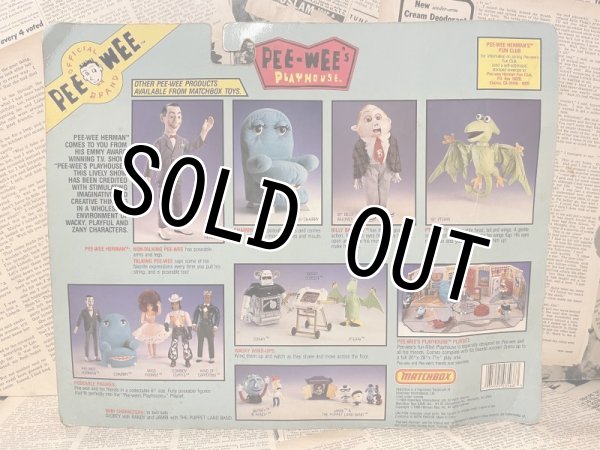 画像3: Pee-wee's Playhouse/Action Figure(Pee-Wee with Scooter/MOC) (3)