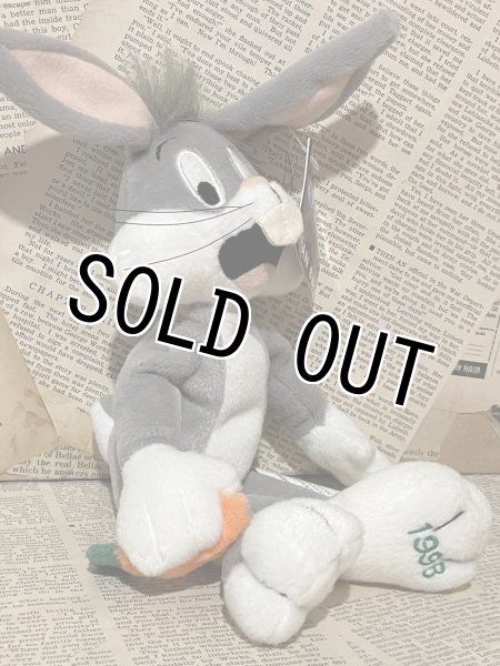 画像2: Looney Tunes/Beans Plush(90s/Bugs Bunny) (2)
