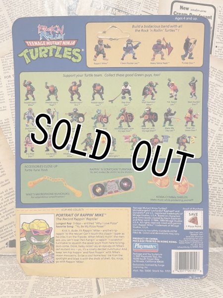 画像3: TMNT/Action Figure(Rappin' Mike/MOC) (3)