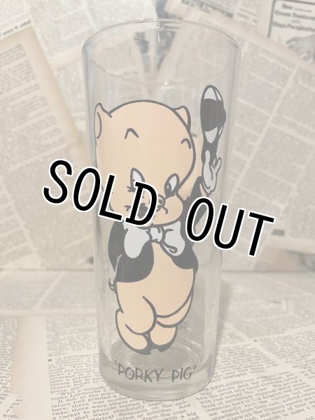 画像1: Porky Pig/Glass(70s/Pepsi) (1)