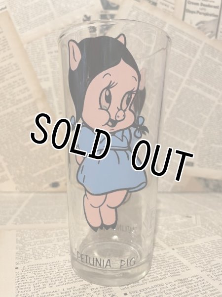 画像1: Petunia Pig/Glass(70s/Pepsi) (1)