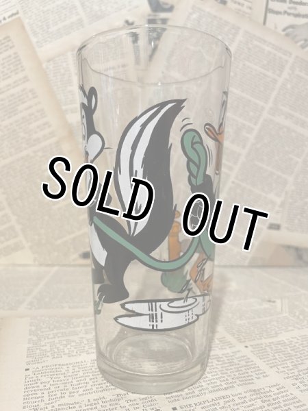 画像2: Daffy Duck & Pepe Le Pew/Glass(70s/Pepsi) (2)