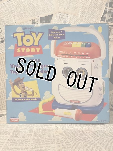 画像1: Toy Story/Mr. Mike Voice Changer Tape Recorder(with box) (1)
