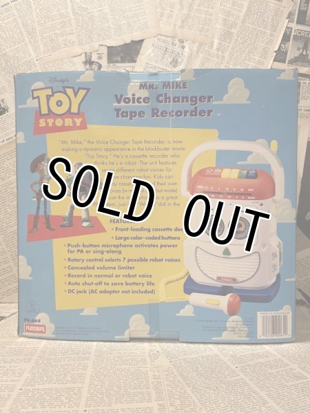 画像3: Toy Story/Mr. Mike Voice Changer Tape Recorder(with box) (3)