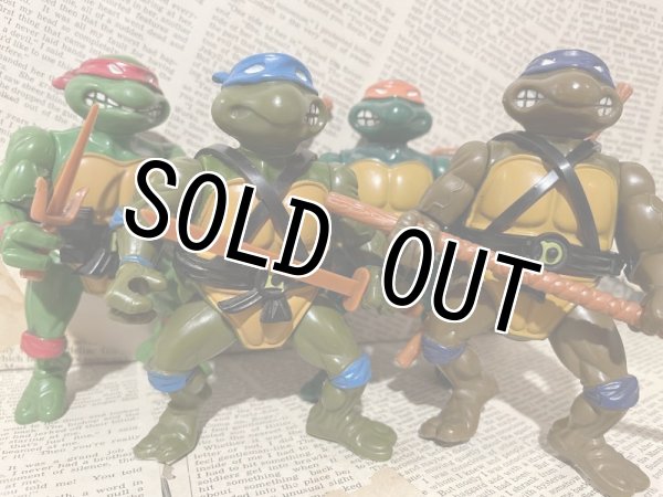 画像1: TMNT/Action Figure(Turtles set/Loose) (1)