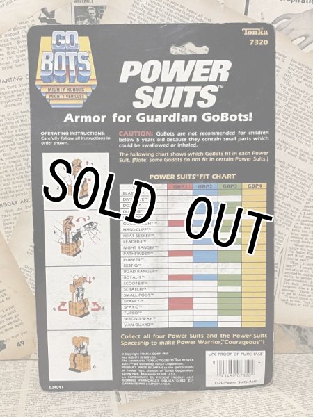 画像3: Go Bots/Power Suits(80s/MOC/A) (3)
