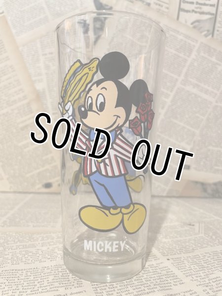 画像1: Mickey Mouse/Glass(70s/Pepsi) (1)