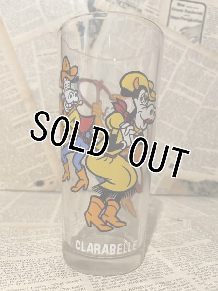 画像2: Horace & Clarabelle/Glass(70s/Pepsi) (2)