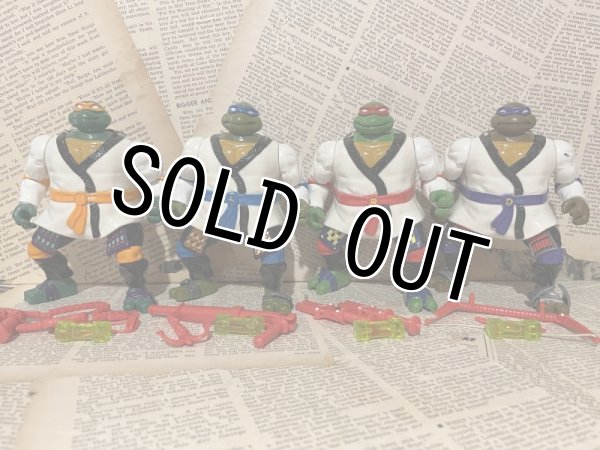 画像2: TMNT/Action Figure(Night Ninja Turtles set/Loose) (2)